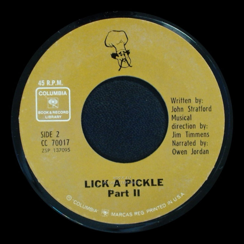 Unknown Artist - Lick A Pickle Part I / Lick A Pickle Part Ii side B