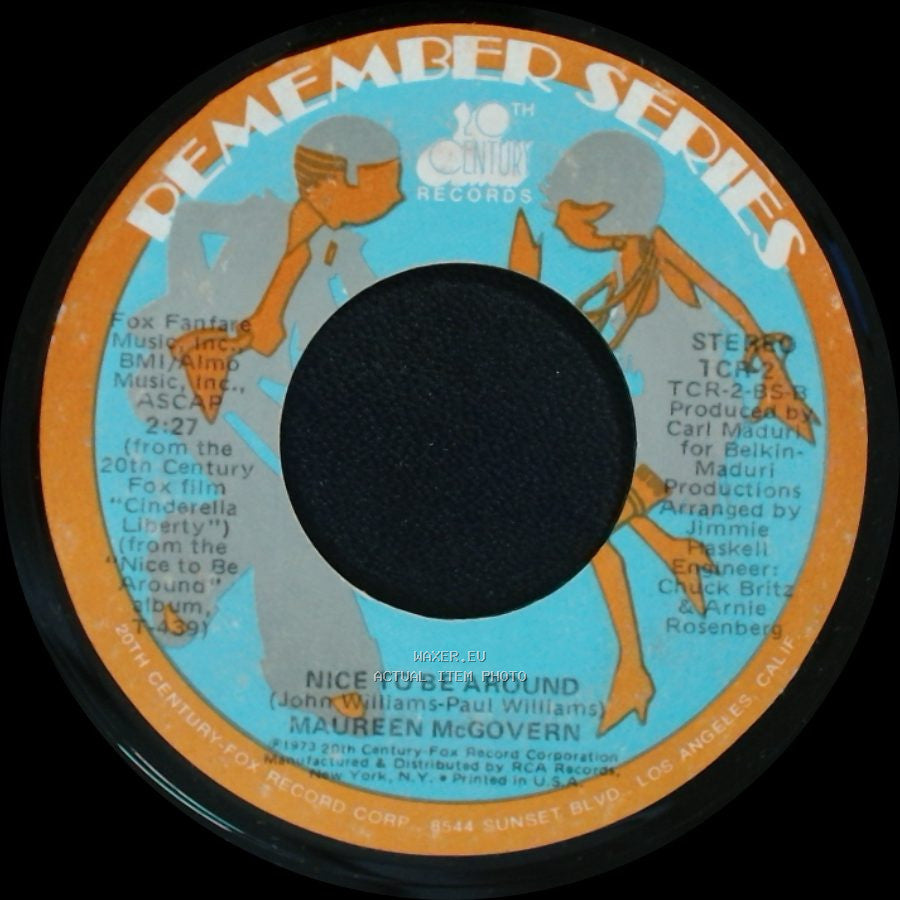 Maureen Mcgovern - Nice To Be Around / The Morning After side A