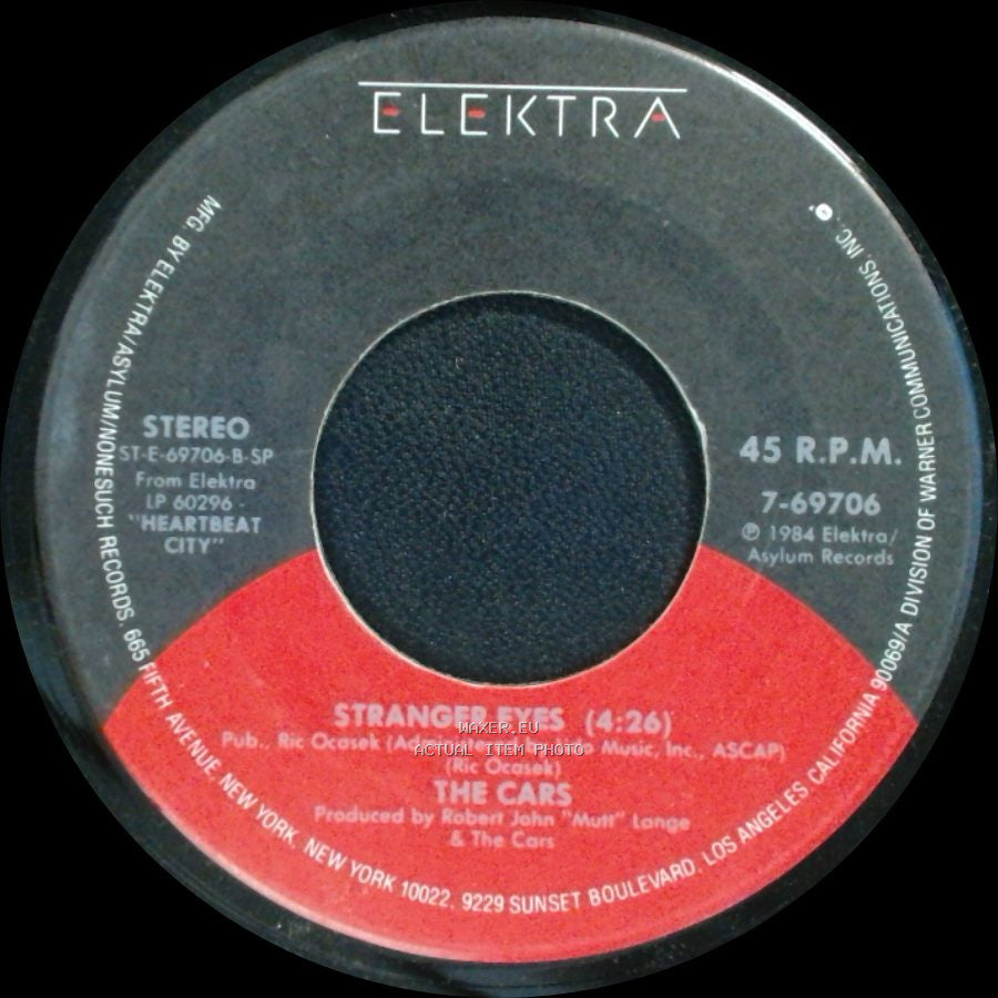 The Cars - Stranger Eyes / Drive side A