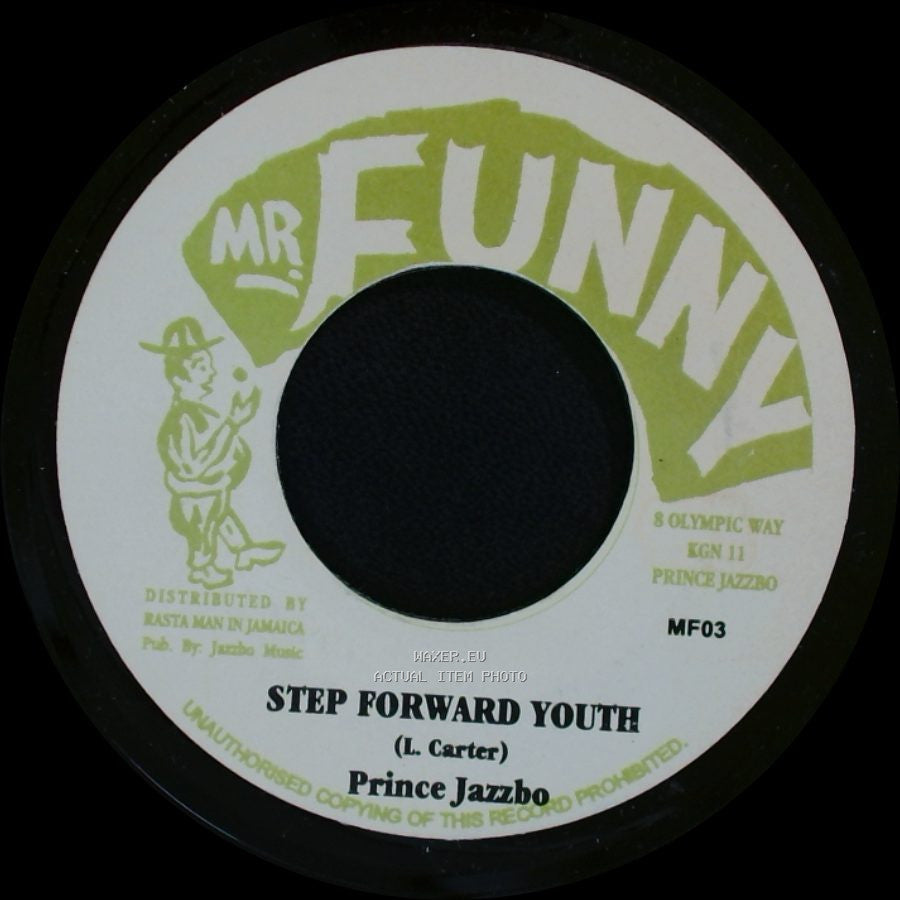 Prince Jazzbo - Version / Step Forward Youth side B
