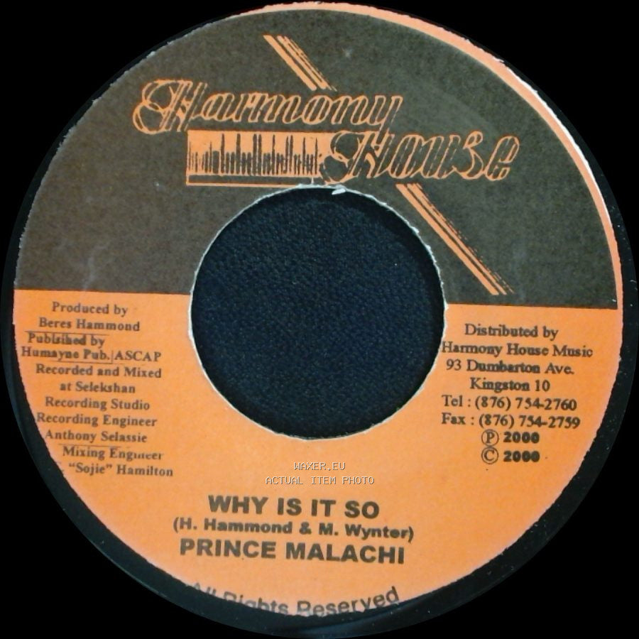 Prince Malachi - Silekshan Ii / Why Is It So side B
