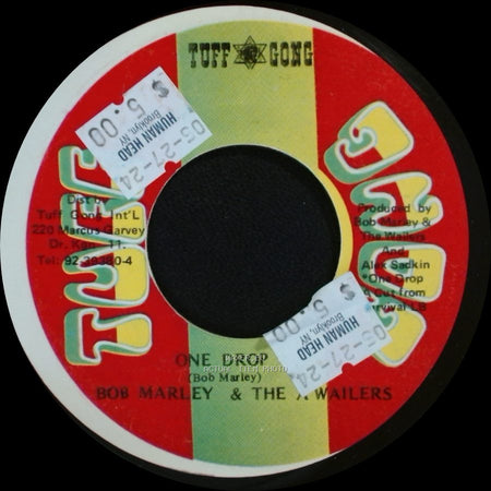 Bob Marley & The Wailers - One Drop (Bob Marley) / One Dub side A