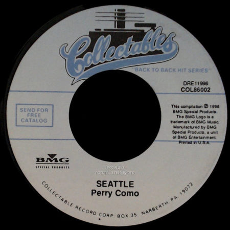 Perry Como - It's Impossible / Seattle side B