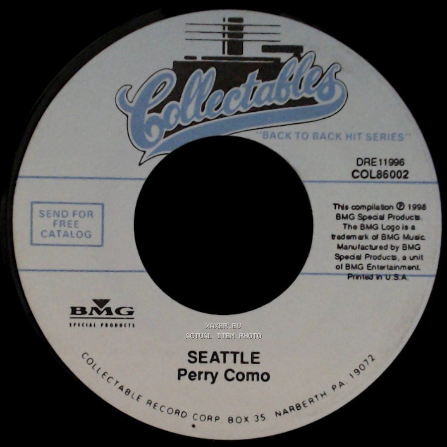 Perry Como - It's Impossible / Seattle side B