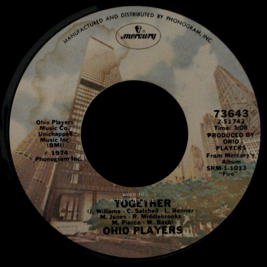 Ohio Players - Fire / Together side B