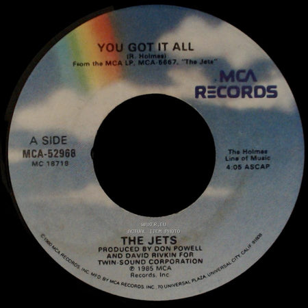 The Jets - You Got It All / Burn The Candle side A