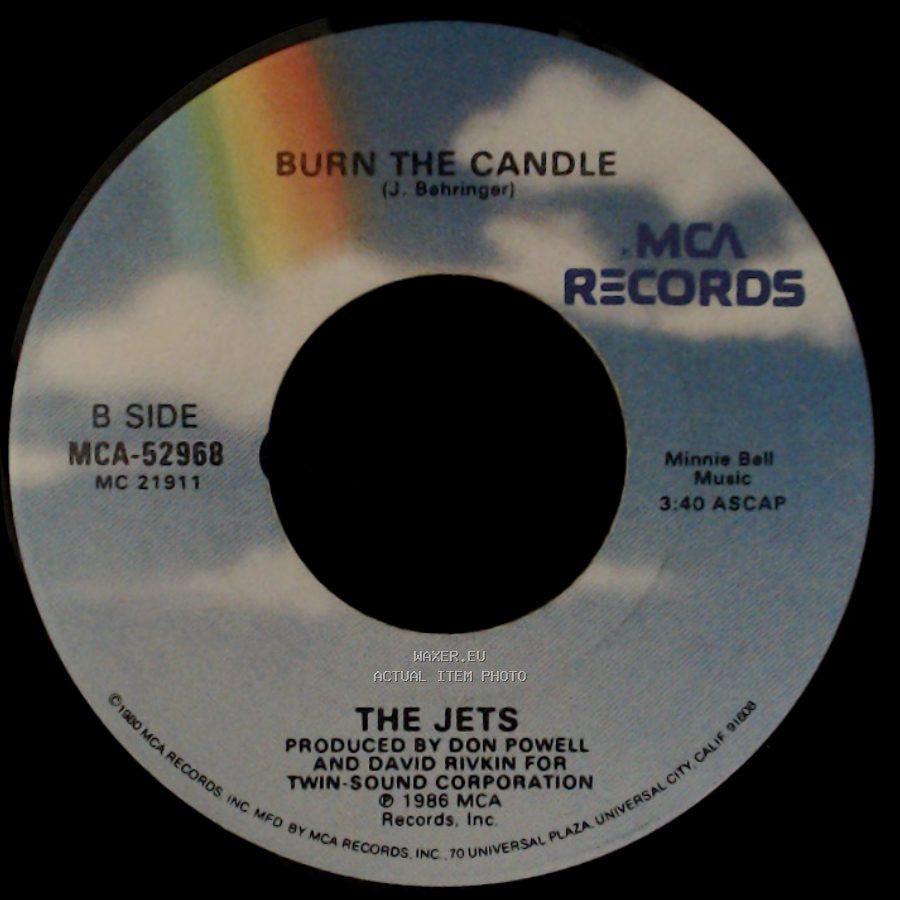The Jets - You Got It All / Burn The Candle side B