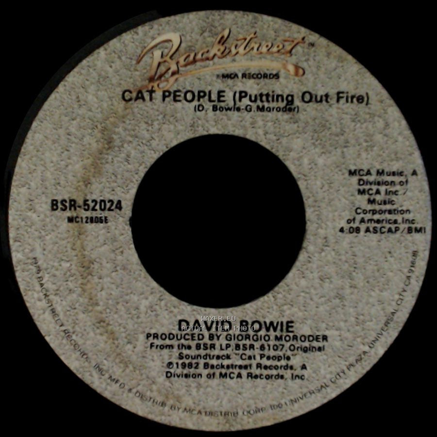 David Bowie / Giorgio Moroder - Cat People (Putting Out Fire) / Paul's Theme (Jogging Chase) side A