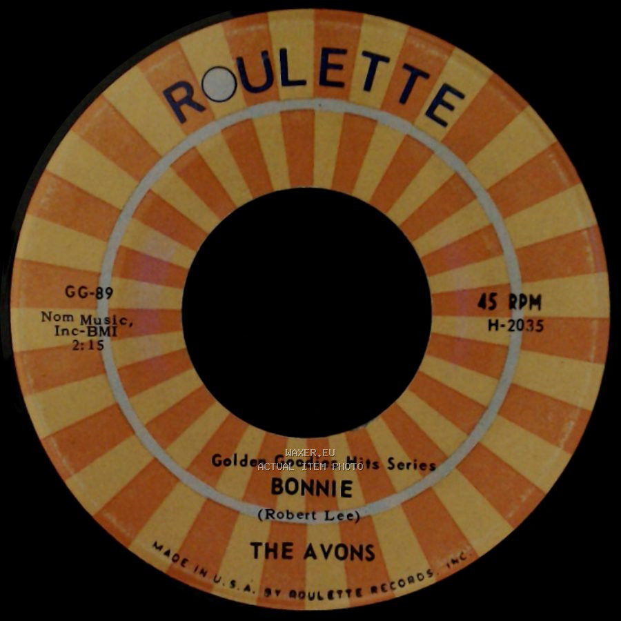 The Avons - Bonnie / Baby side A