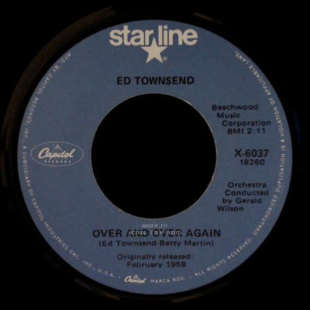 Ed Townsend - For Your Love / Over And Over Again side B