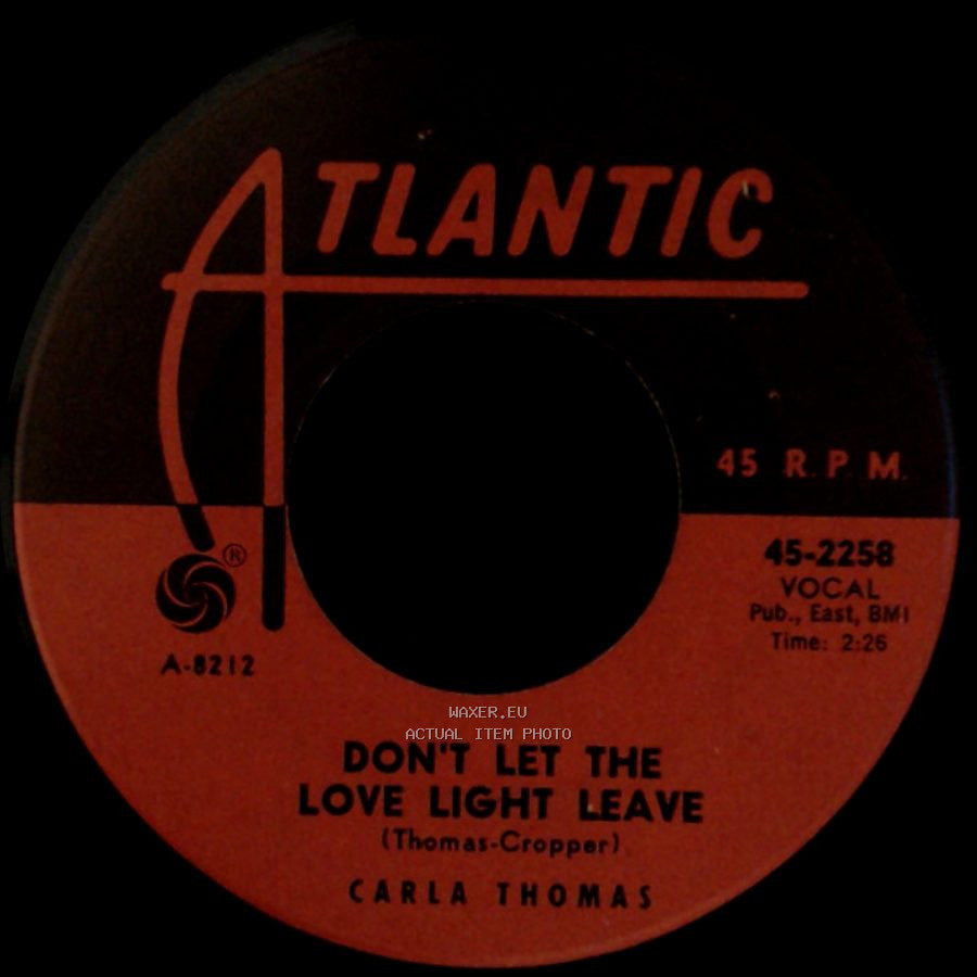 Carla Thomas - Don't Let The Love Light Leave / A Woman's Love side A