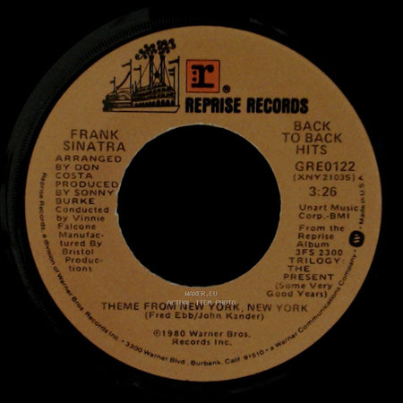 Frank Sinatra - You And Me (We Wanted It All) / Theme From New York, New York side B