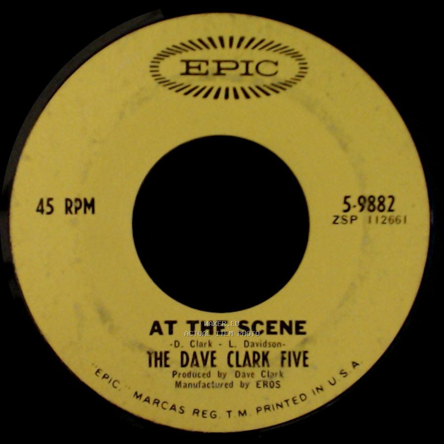 The Dave Clark Five - I Miss You / At The Scene side B