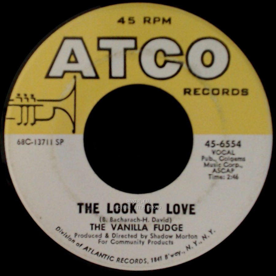 The Vanilla Fudge - Where Is My Mind / The Look Of Love side B