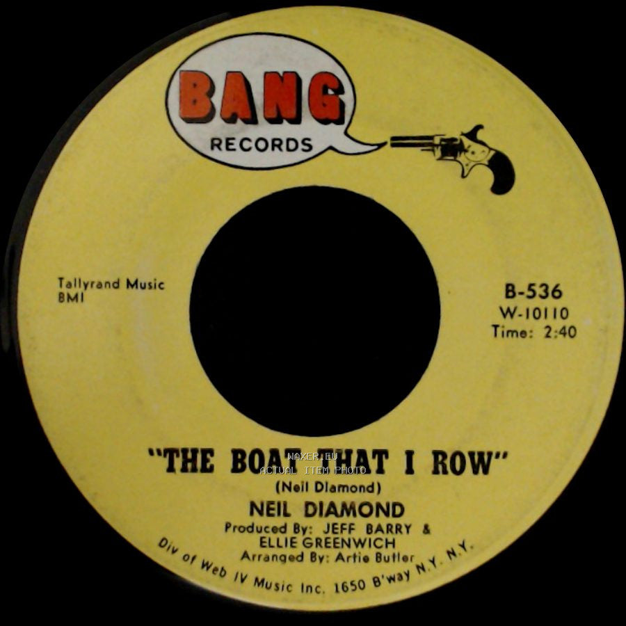 Neil Diamond - I Got The Feelin' (Oh No No) / The Boat That I Row side B