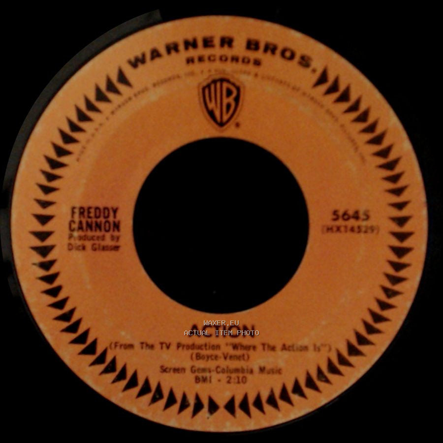 Freddy Cannon - Action / Beachwood City side A