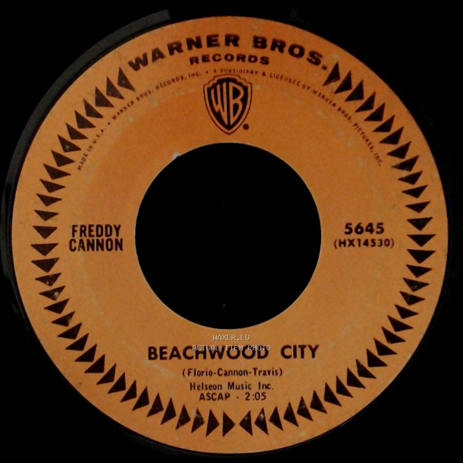 Freddy Cannon - Action / Beachwood City side B