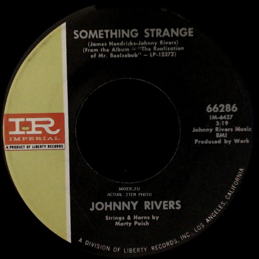 Johnny Rivers - Look To Your Soul / Something Strange side B