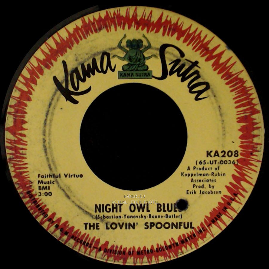 The Lovin' Spoonful - Night Owl Blues / Daydream side A