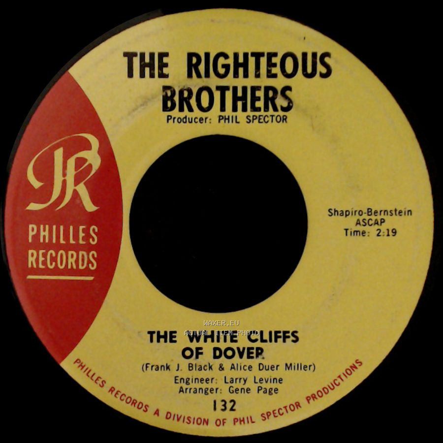 The Righteous Brothers - The White Cliffs Of Dover / She's Mine, All Mine side A