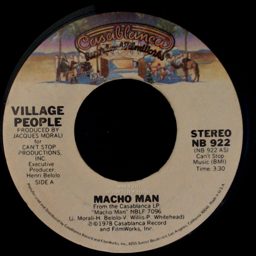 Village People - Macho Man / Key West side A