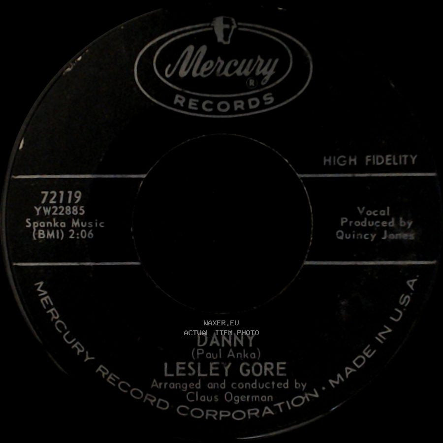 Lesley Gore - Danny / It's My Party side A