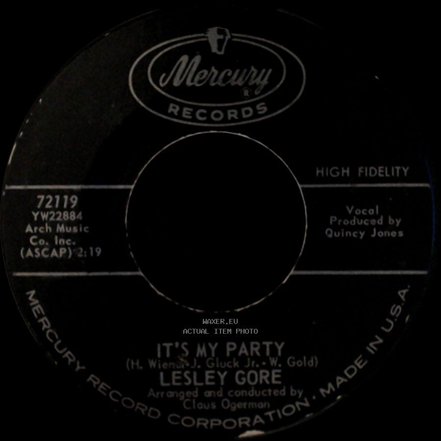 Lesley Gore - Danny / It's My Party side B
