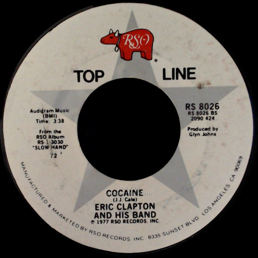 Eric Clapton And His Band - Cocaine / Promises side A