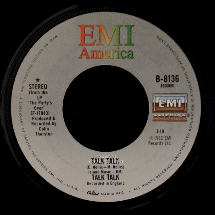Talk Talk - Mirror Man / Talk Talk side B
