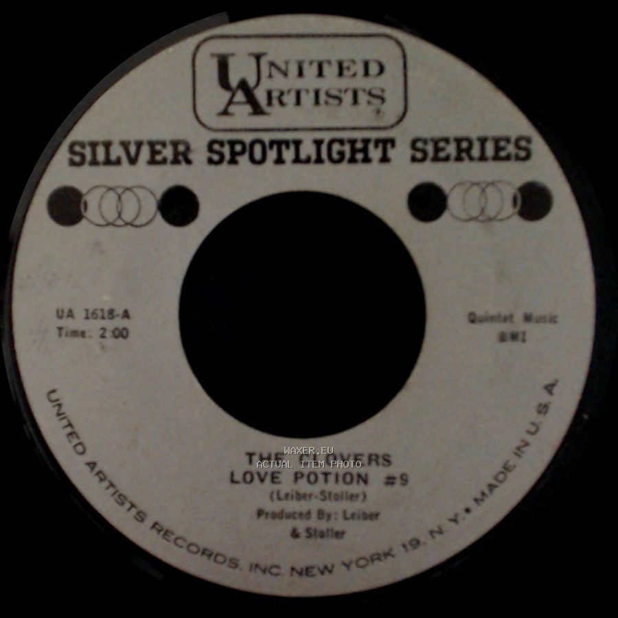 The Clovers - Love Potion #9 / Stay Awhile side A
