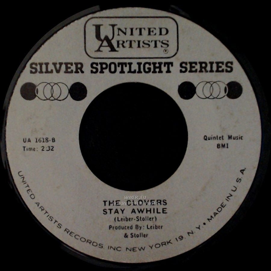 The Clovers - Love Potion #9 / Stay Awhile side B