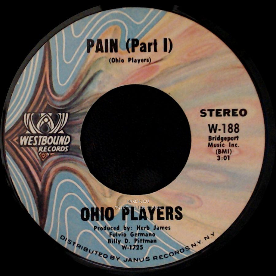 Ohio Players - Pain (Part Ii) / Pain (Part I) side B