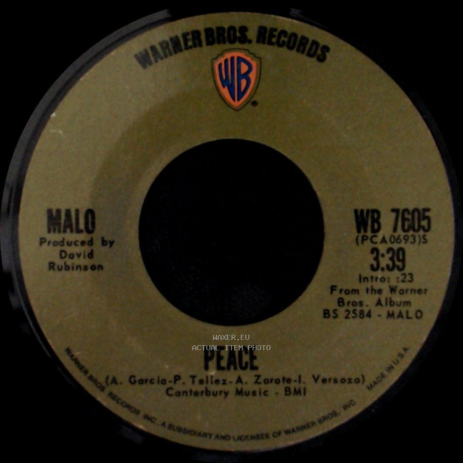 Malo - Peace / Cafe side A