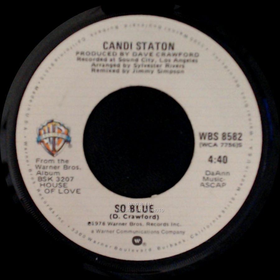 Candi Staton - So Blue / Victim (Edit) side A