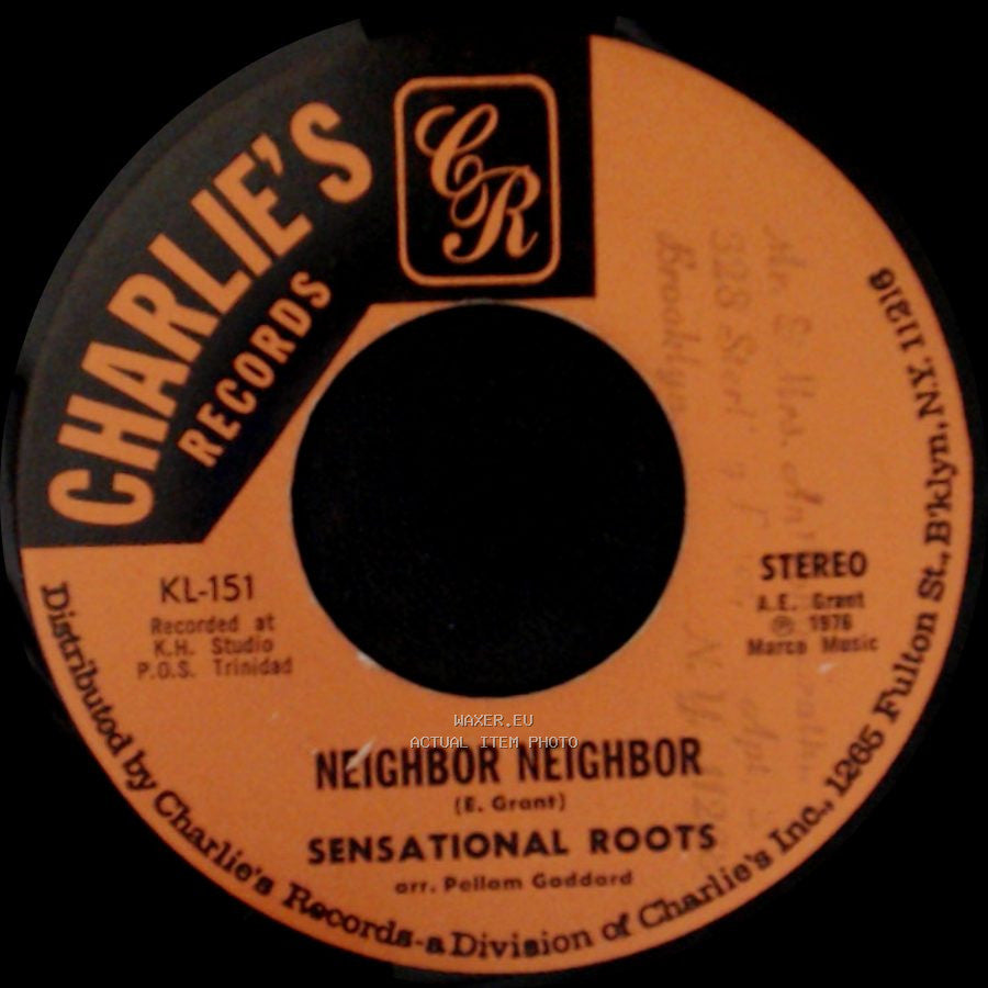Sensational Roots - Neighbor Neighbor / Neighbor Neighbor side A