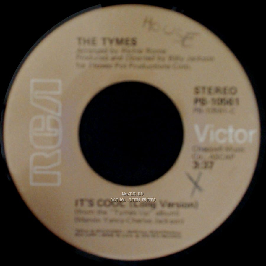 The Tymes - It's Cool (Long Version) / It's Cool (Long Version) side A