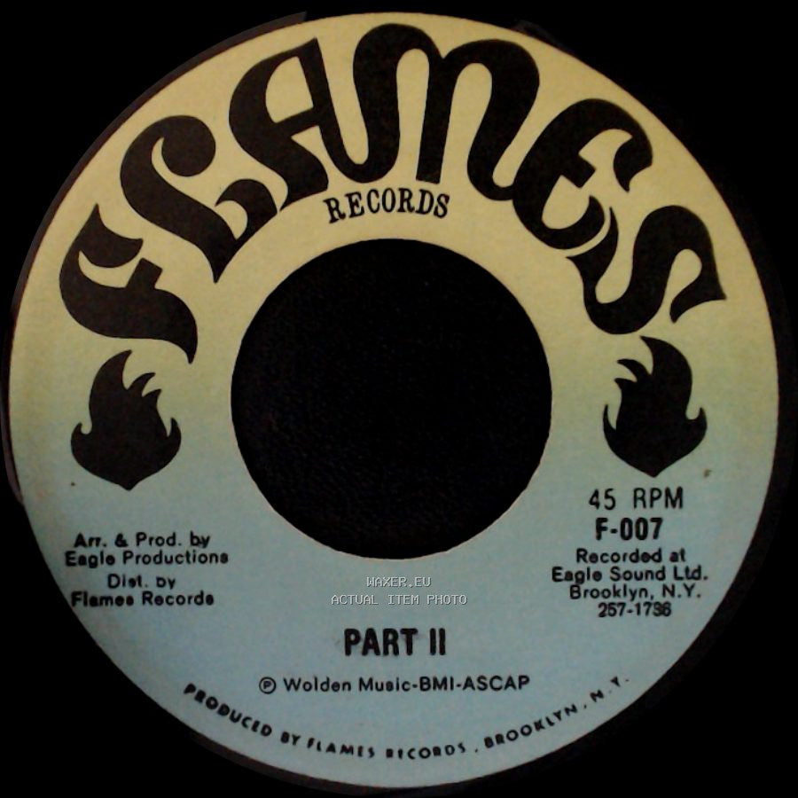 Winston Jones - Love Has No Pride / Part Ii side B