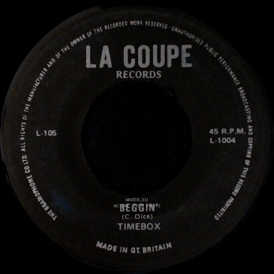 Little Sister / Timebox - You're The One / Beggin' side B