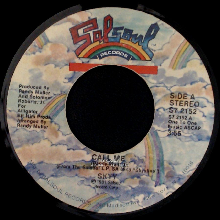 Skyy - Call Me / When You Touch Me side A