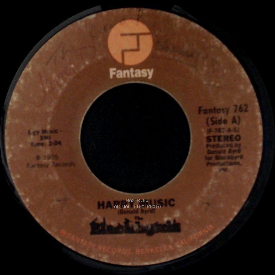 The Blackbyrds - Happy Music / Love So Fine side A