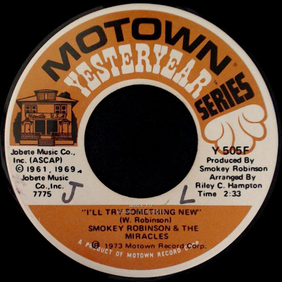 Smokey Robinson & The Miracles - I'll Try Something New / You've Really Got A Hold On Me side A