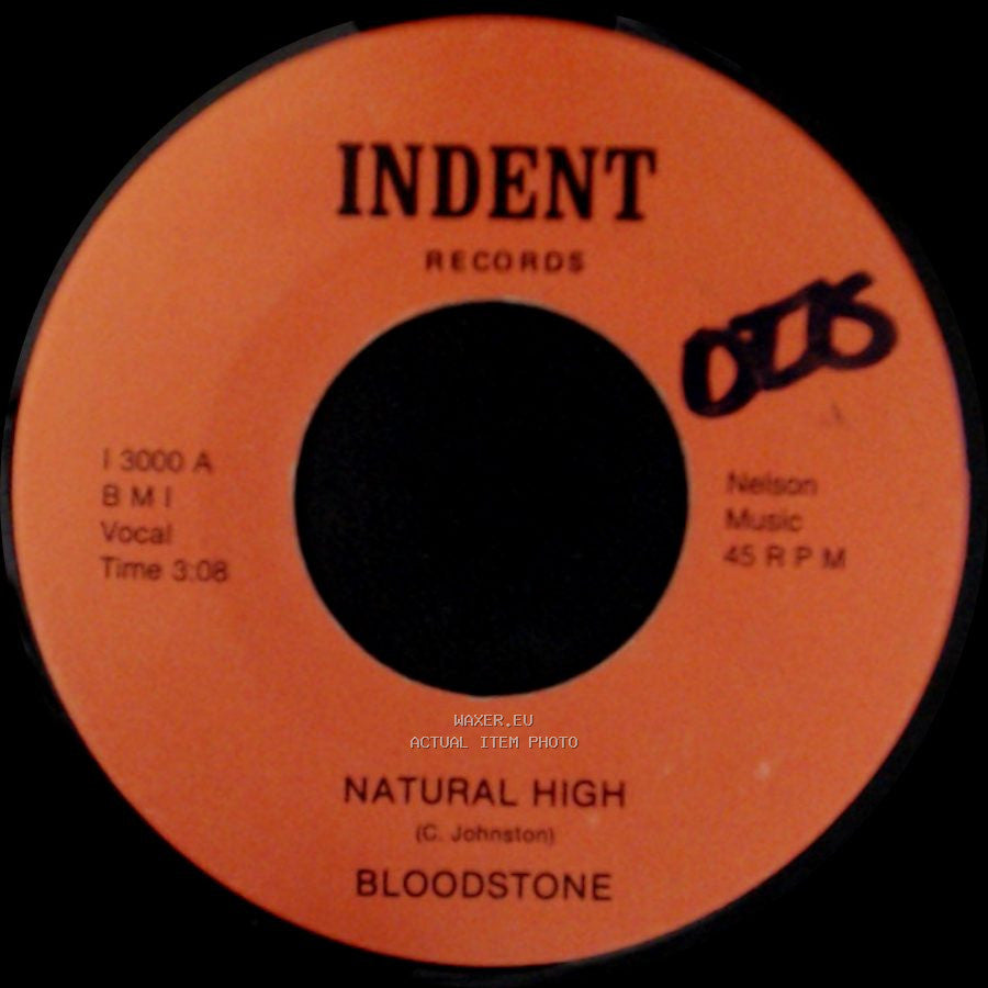 Bloodstone / Santo And Johnny - Natural High / Sleepwalk side A