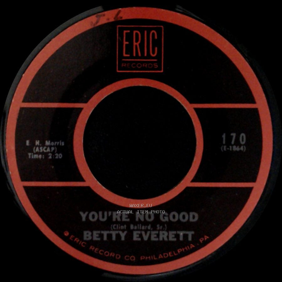 Betty Everett - You're No Good / The Shoop Shoop Song (It's In His Kiss) side A