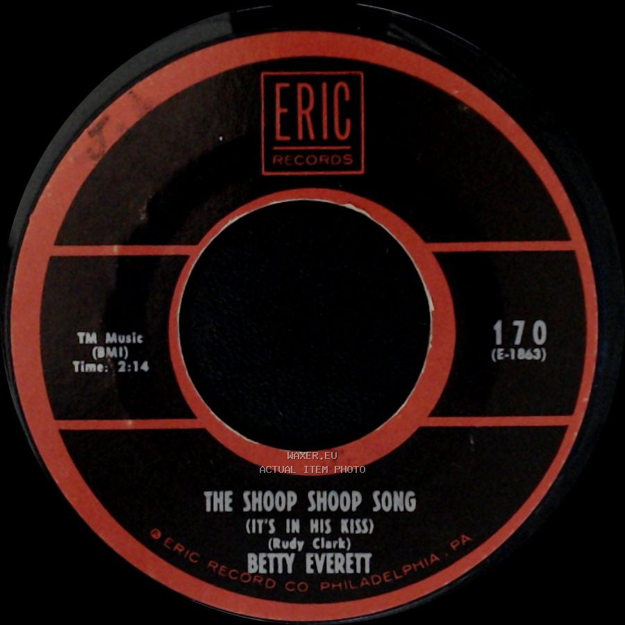 Betty Everett - You're No Good / The Shoop Shoop Song (It's In His Kiss) side B