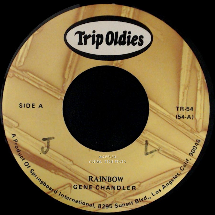Gene Chandler - Rainbow / You Threw A Lucky Punch side A