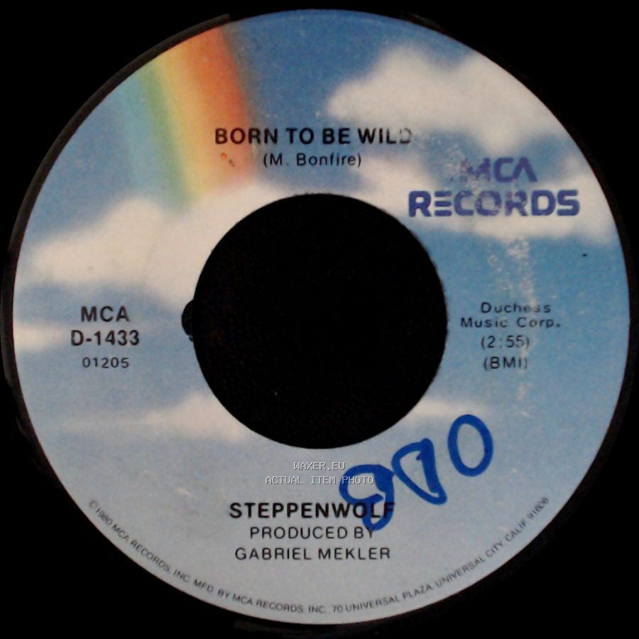Steppenwolf - Born To Be Wild / Magic Carpet Ride side A
