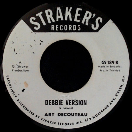 Art Decoutea / Art Decourteau - Same Time Same Place / Debbie Version side B