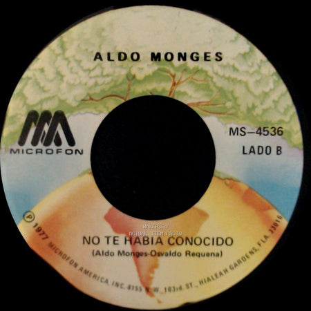Aldo Monges - Un Hijo En Febrero / No Te Habia Conocido side B