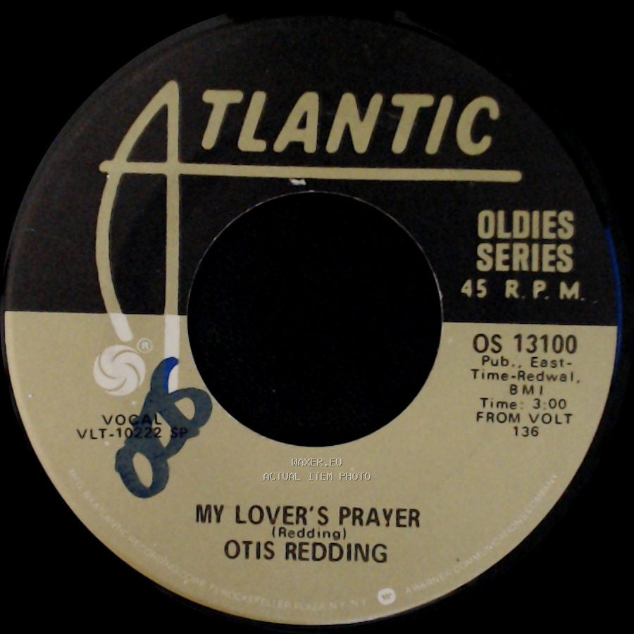Otis Redding - My Lover's Prayer / (Sittin' On) The Dock Of The Bay side A