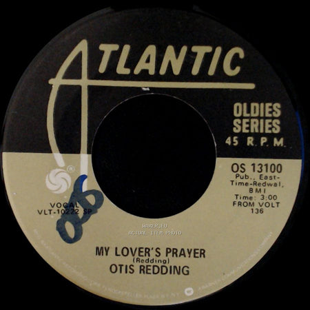 Otis Redding - My Lover's Prayer / (Sittin' On) The Dock Of The Bay side A